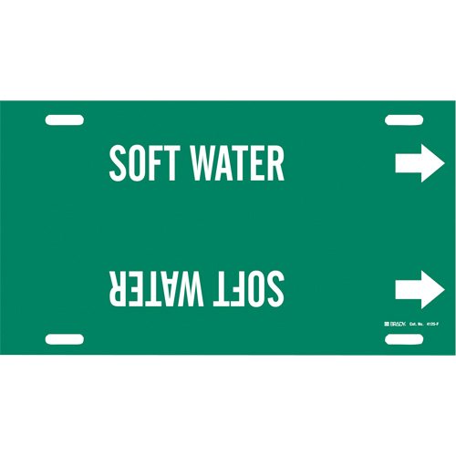 SAE442-"Soft Water" Pipe Marker