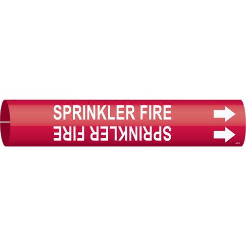SAE456-"Sprinkler Fire" Pipe Marker