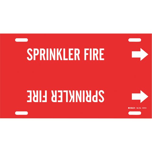 SAE459-"Sprinkler Fire" Pipe Marker
