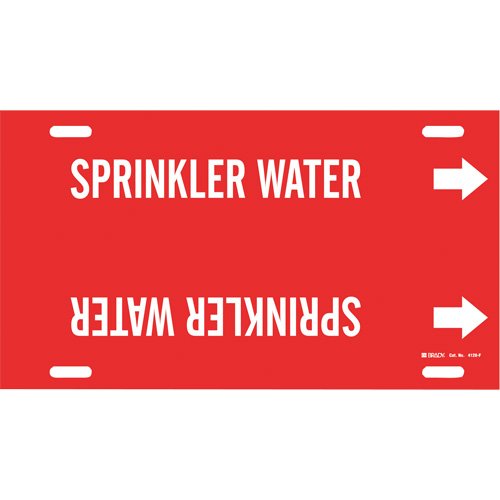 SAE466-"Sprinkler Water" Pipe Marker