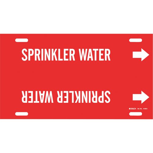 SAE467-"Sprinkler Water" Pipe Marker