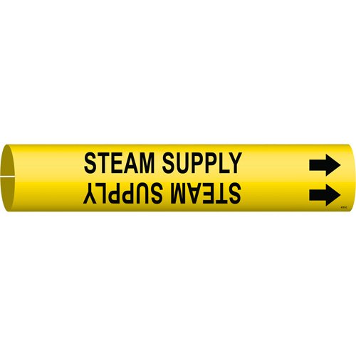 SAE487-"Steam Supply" Pipe Marker