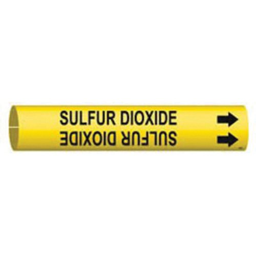 SAE517-"Sulfur Dioxide" Pipe Marker