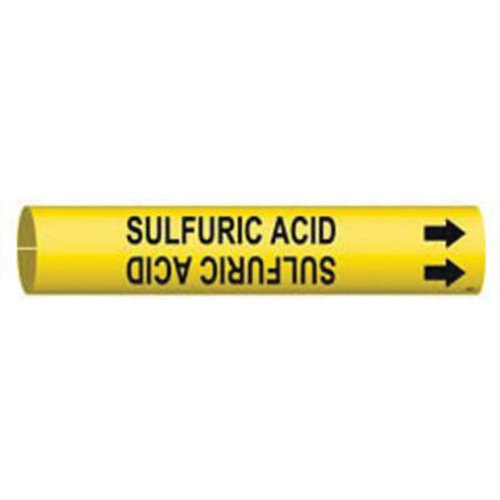 SAE525-"Sulfuric Acid" Pipe Marker