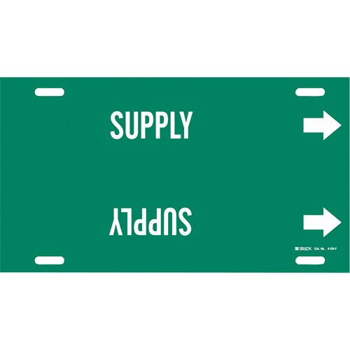 SAE554-"Supply" Pipe Marker