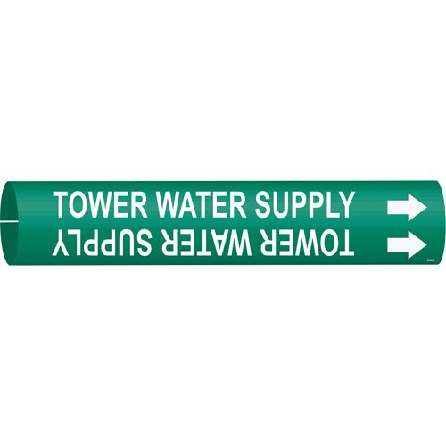 SAE590-"Tower Water Supply" Pipe Marker