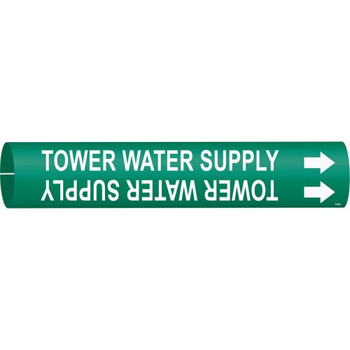 SAE591-"Tower Water Supply" Pipe Marker