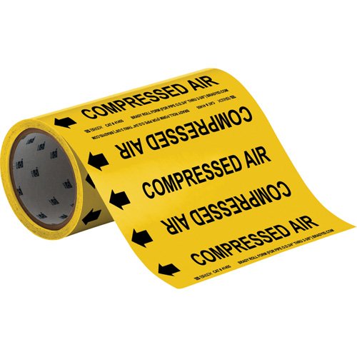 SAE597-"Compressed Air" Roll Form Pipe Markers