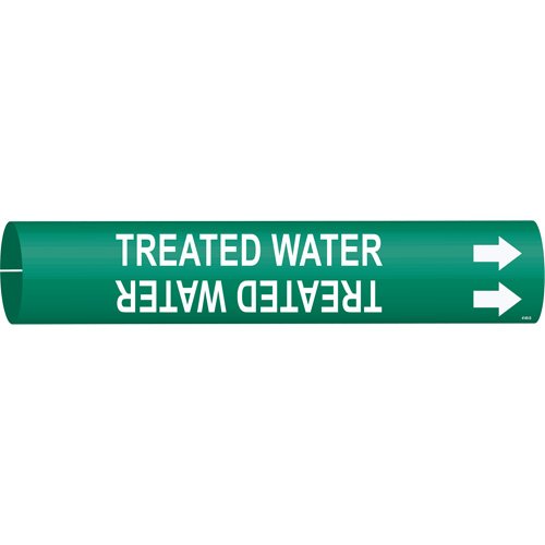 SAE605-"Treated Water" Pipe Marker