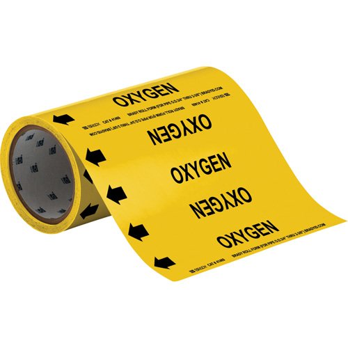 SAE618-"Oxygen" Roll Form Pipe Markers