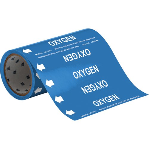 SAE627-"Oxygen" Roll Form Pipe Markers