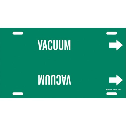 SAE641-"Vacuum" Pipe Marker