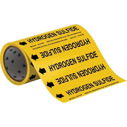 SAE729-"Hydrogen Sulfide" Roll Form Pipe Markers