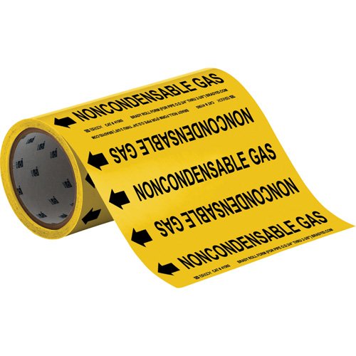 SAE742-"Noncondensable Gas" Roll Form Pipe Markers