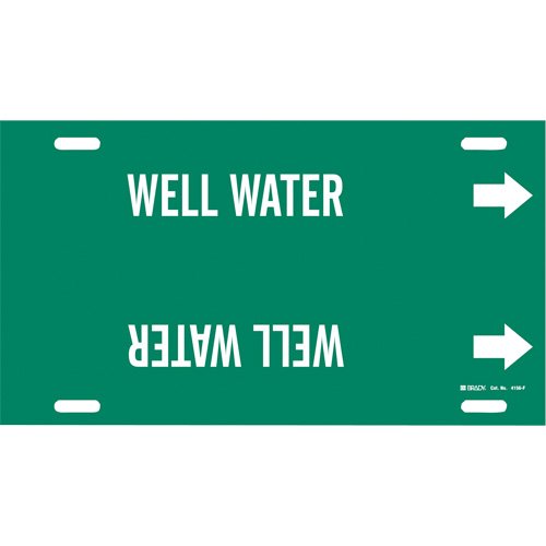 SAE749-"Well Water" Pipe Marker