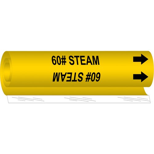 SAE817-"60# Steam" Pipe Marker