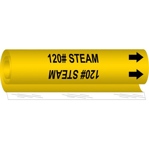 SAE832-"120# Steam" Pipe Marker