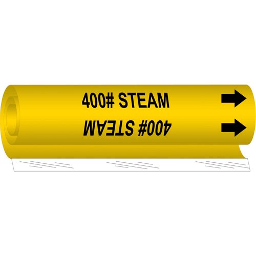 SAE855-"400# Steam" Pipe Marker