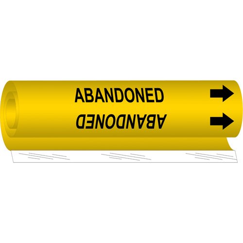 SAE867-"Abandoned" Pipe Marker