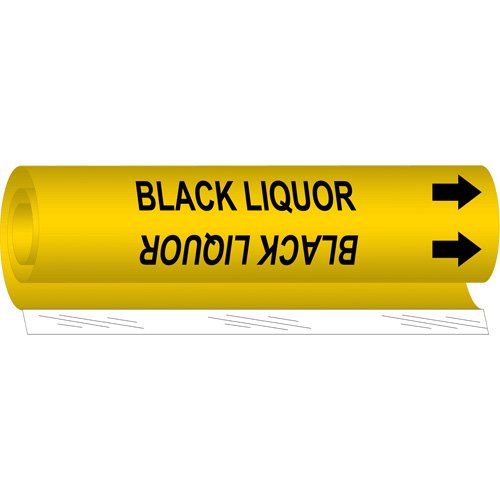 SAE915-"Black Liquor" Pipe Marker