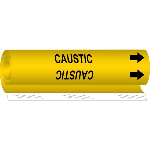 SAE949-"Caustic" Pipe Marker