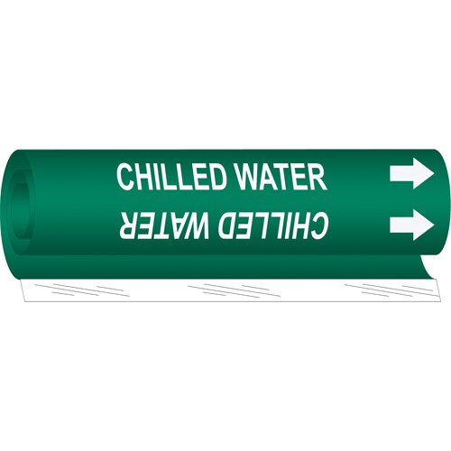 SAE963-"Chilled Water" Pipe Marker
