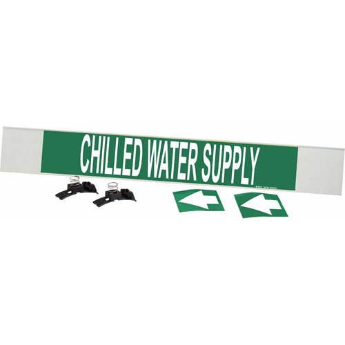 SAE971-"Chilled Water Supply" Pipe Marker