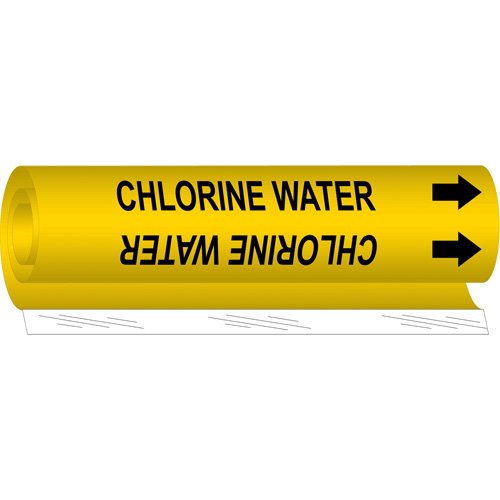 SAE990-"Chlorine Water" Pipe Marker