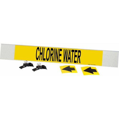 SAE991-"Chlorine Water" Pipe Marker