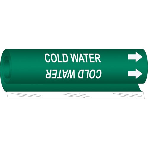 SAF009-"Cold Water" Pipe Marker