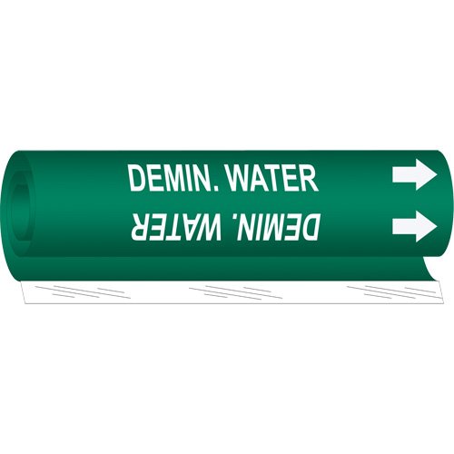 SAF065-"Demin. Water" Pipe Marker