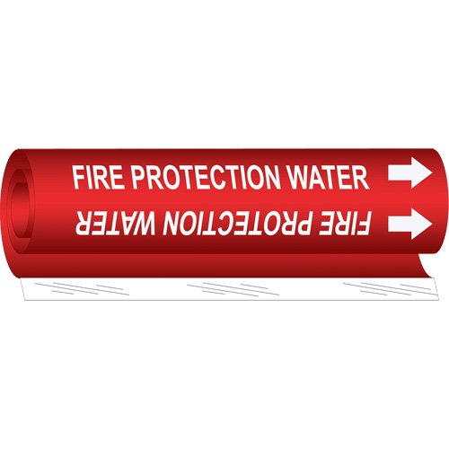 SAF133-"Fire Protection Water" Pipe Marker