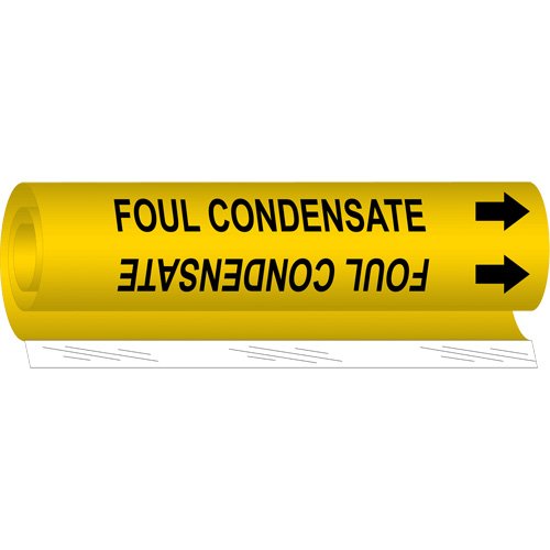 SAF143-"Foul Condensate" Pipe Marker