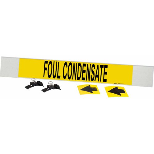 SAF144-"Foul Condensate" Pipe Marker