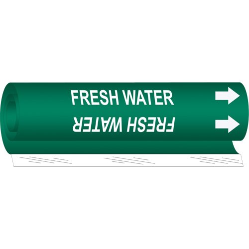 SAF146-"Fresh Water" Pipe Marker
