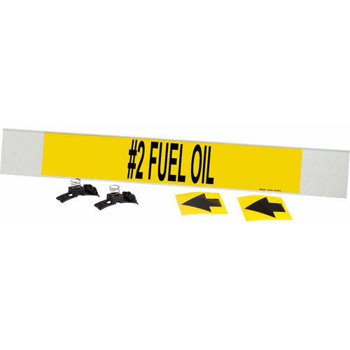 SAF152-"#2 Fuel Oil" Pipe Marker