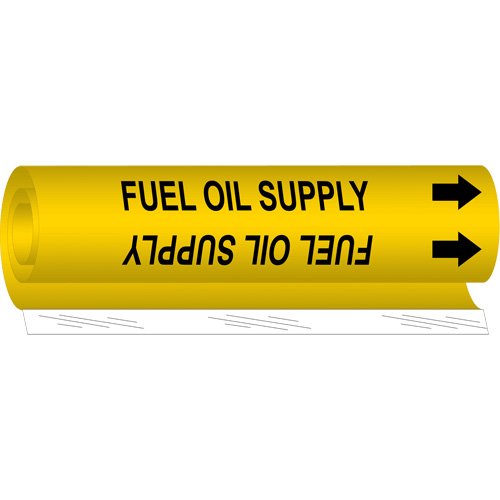 SAF165-"Fuel Oil Supply" Pipe Marker