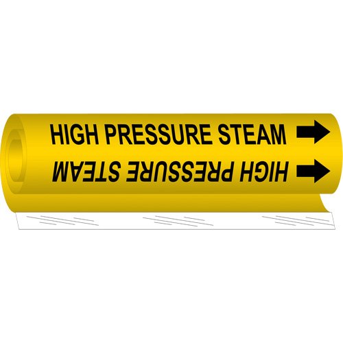 SAF202-"High Pressure Steam" Pipe Marker