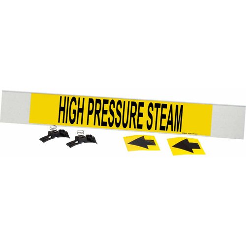 SAF203-"High Pressure Steam" Pipe Marker