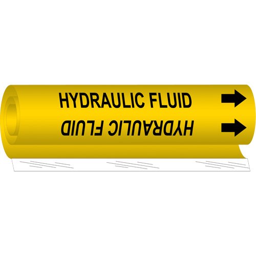 SAF217-"Hydraulic Fluid" Pipe Marker