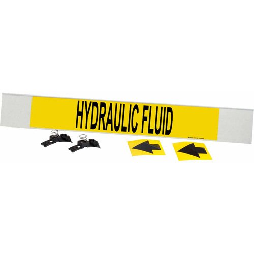 SAF219-"Hydraulic Fluid" Pipe Marker
