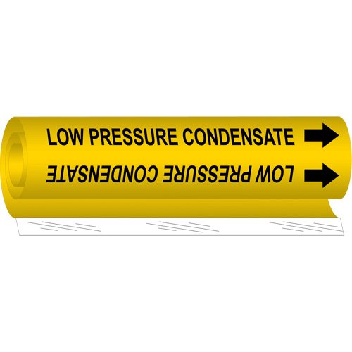 SAF253-"Low Pressure Condensate" Pipe Marker