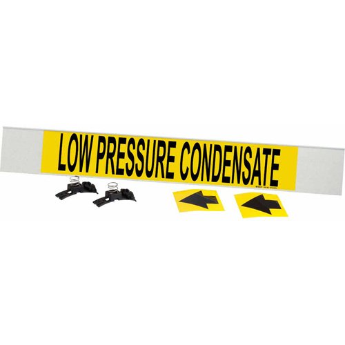 SAF254-"Low Pressure Condensate" Pipe Marker