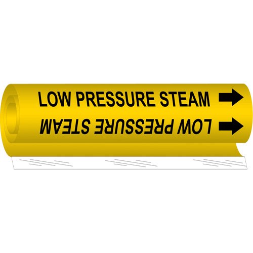 SAF256-"Low Pressure Steam" Pipe Marker