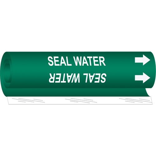 SAF394-"Seal Water" Pipe Marker