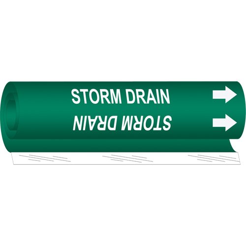 SAF438-"Storm Drain" Pipe Marker
