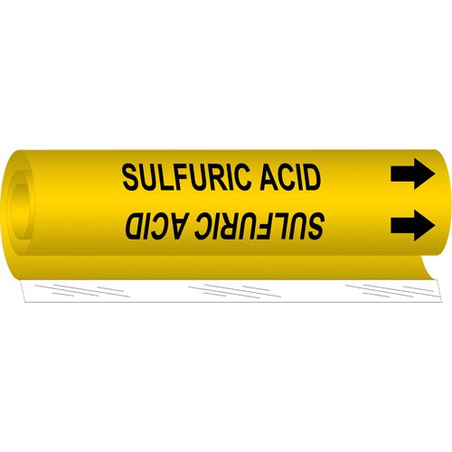 SAF456-"Sulfuric Acid" Pipe Marker