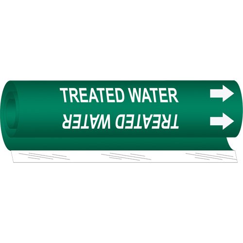 SAF461-"Treated Water" Pipe Marker