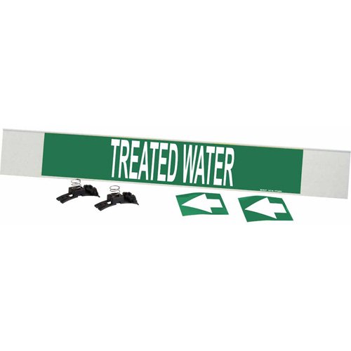 SAF463-"Treated Water" Pipe Marker