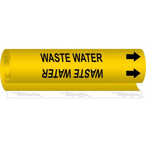 SAF497-"Waste Water" Pipe Marker